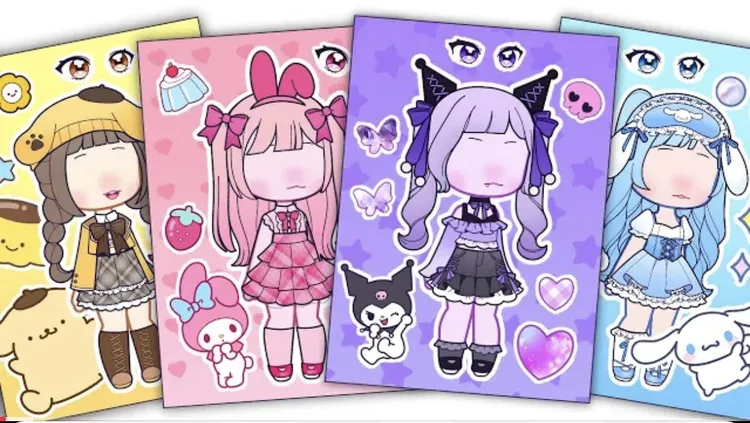 免剪贴纸趣味换装安静书益智手工材料解压玩具女童