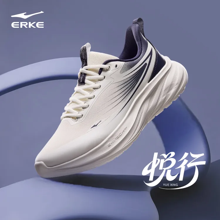 悦行丨鸿星尔克女鞋25款秋轻便跑步鞋减震休闲运动跑鞋百搭旅游鞋