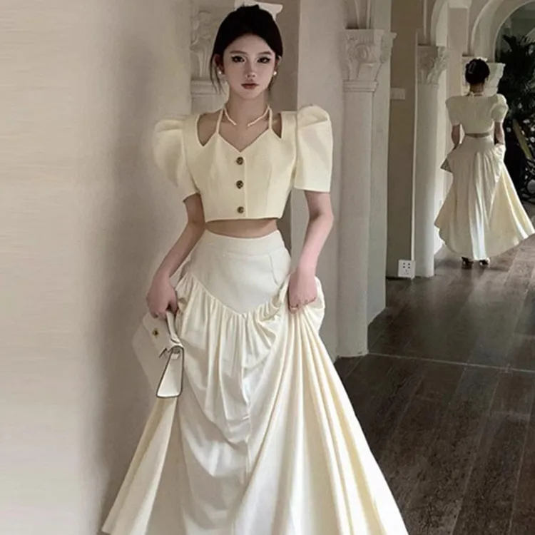 【两件套】【有里布】高级感精致绝美上衣法式气质名媛穿搭1473