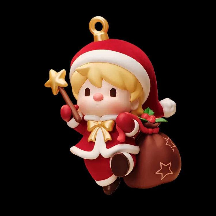 小甜豆属于你的节日系列手办盲盒圣诞节礼物潮流女生玩具车载摆件