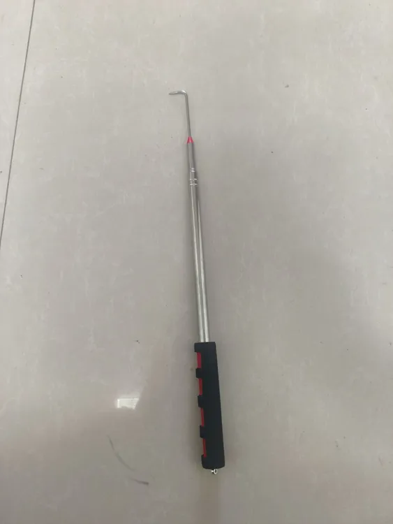 可伸缩不锈钢钩蒜苗神器挑蒜破膜农作物