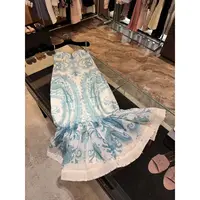 WW2025新款女士时尚百搭夏季印花连衣裙W201259