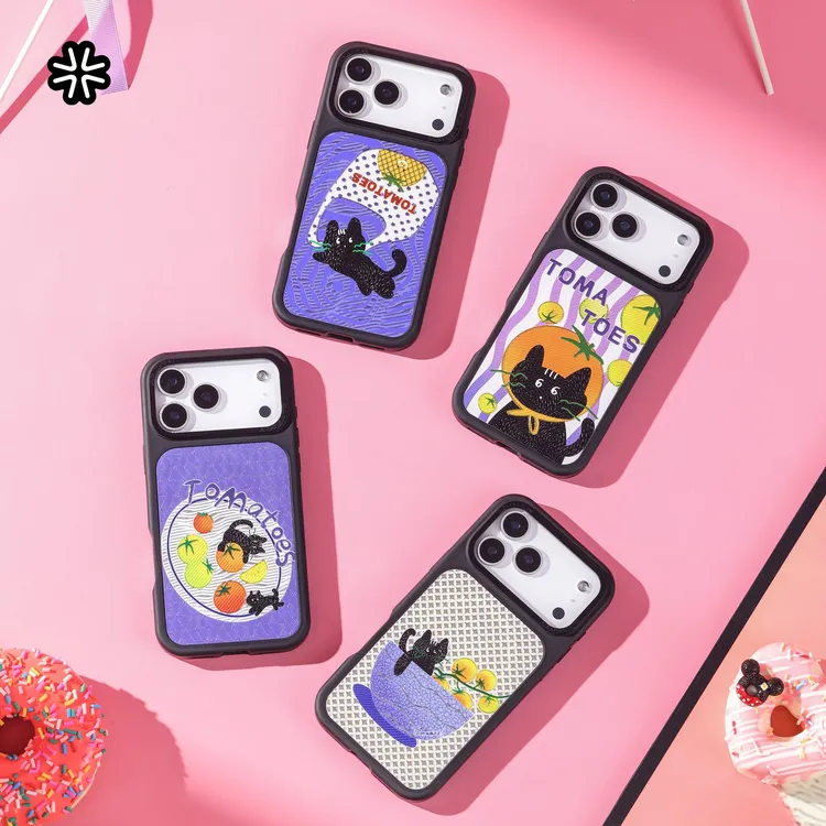 kakaskin/卡卡思随心换板手机壳适用17/16手机壳鎏金工艺磁吸防摔