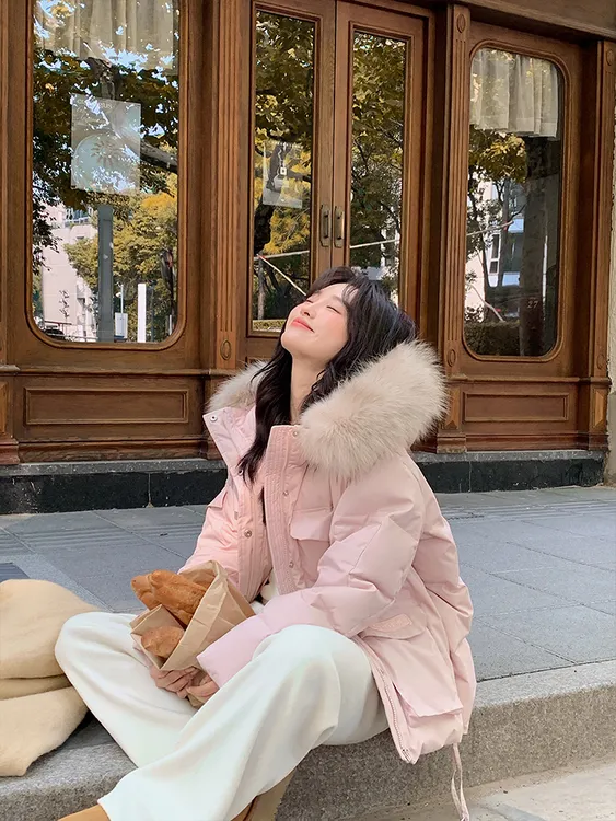 丹麦之冬极寒系列派克工装棉服女款2025冬季加厚超好看棉衣外套潮