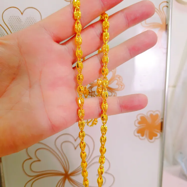 铜合金项链 女款时尚项链 爱心叮当