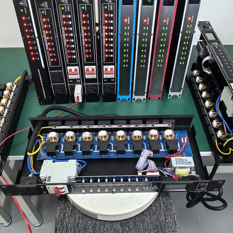 2米线8路独立滤波时序电源器