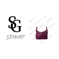 【18*10*14】H-Liz头层TOGO牛皮琳迪单肩手提枕头包6018