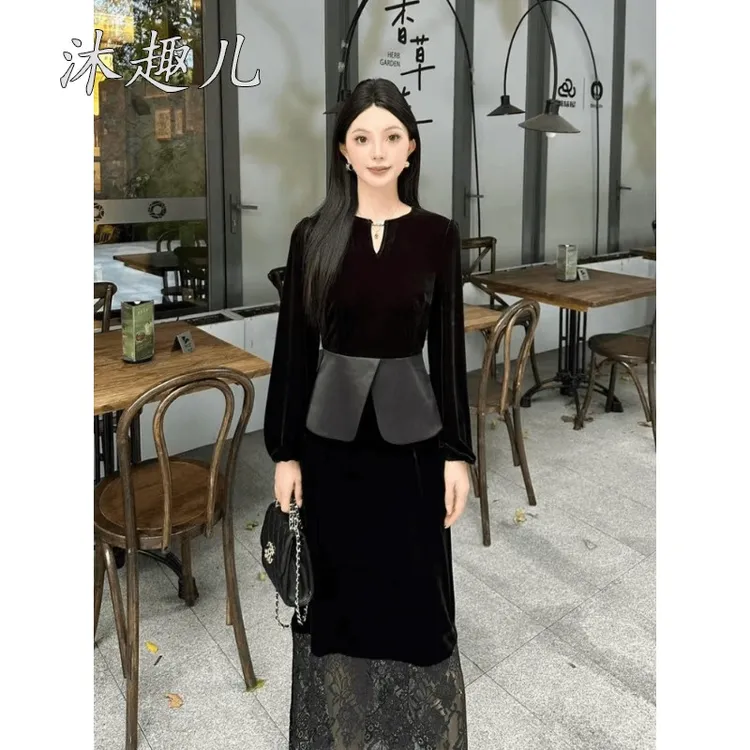 法式小香风套装女高级气质衬衫2025超套装女款爆款2025新款高级感