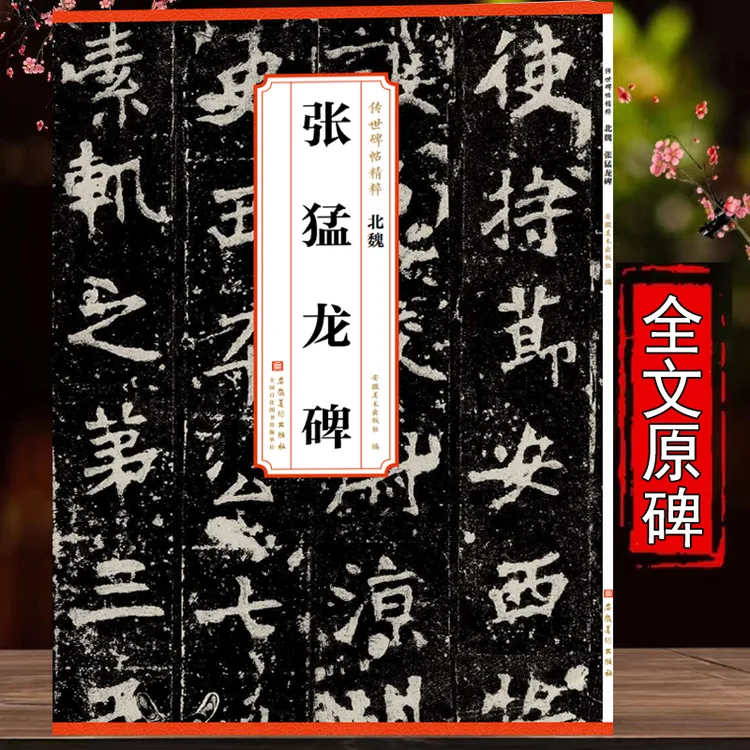 北魏张猛龙碑传世碑帖精粹全文原色原帖简体旁注魏碑楷书字卡毛笔