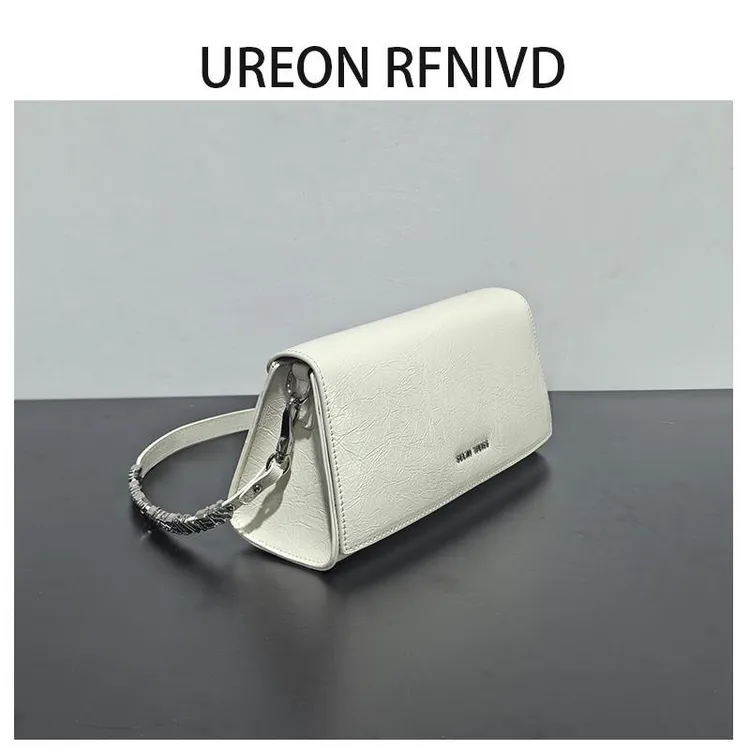 真皮腋下包包手提包女2025新款时尚简约小方包斜挎包