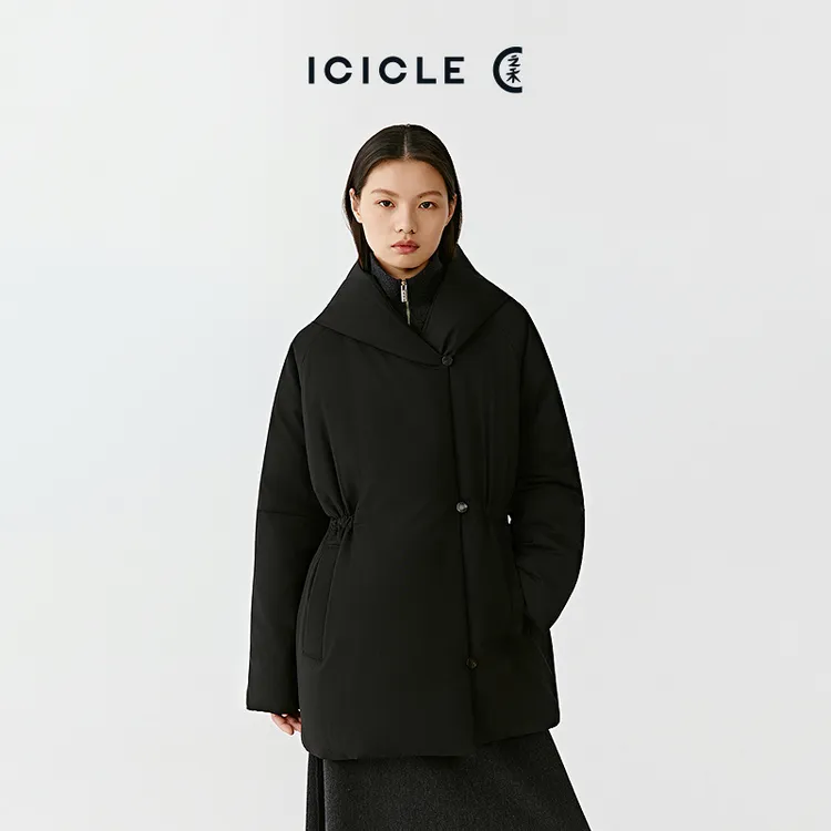 【9.26上新】ICICLE之禾25早秋新品【HUG羽绒服】精纺羊毛羽绒服-1560