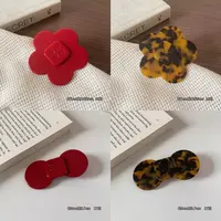 SOSORED / 醋酸发夹 字母刘海侧边夹高级感鸭嘴夹百搭头饰边夹女