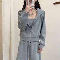 【MIU系编织肌理休闲感外套】早秋新款！编织肌理磨毛软糯外套026