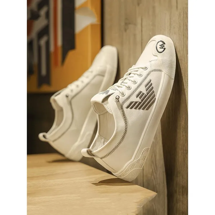 2025新款欧洲站小白鞋男鞋子秋季潮牌高级感休闲潮流百搭男士板鞋