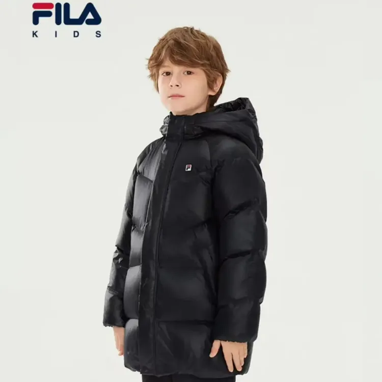 FILA斐乐儿童旗舰冬季童装加厚高密度中长款K52B541903P