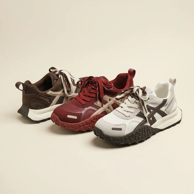 秋季上新时尚百搭休闲德训女鞋气质软底个性冷粘工艺2811-1//HMT