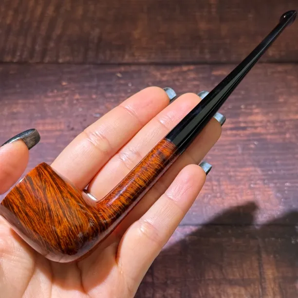 进口石楠木手工烟斗撞球斗型