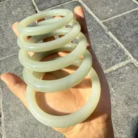 和田玉颈饰未镶嵌新疆且末近矿手镯多样性拍一发一