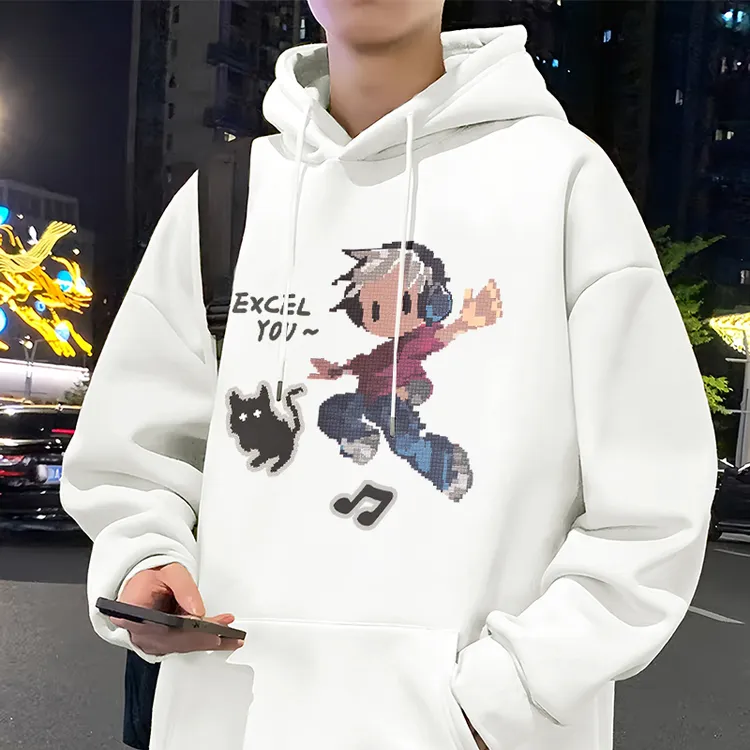 【重磅400G】连帽卫衣男春秋款2025新款潮牌宽松休闲男生秋季帽衫潮