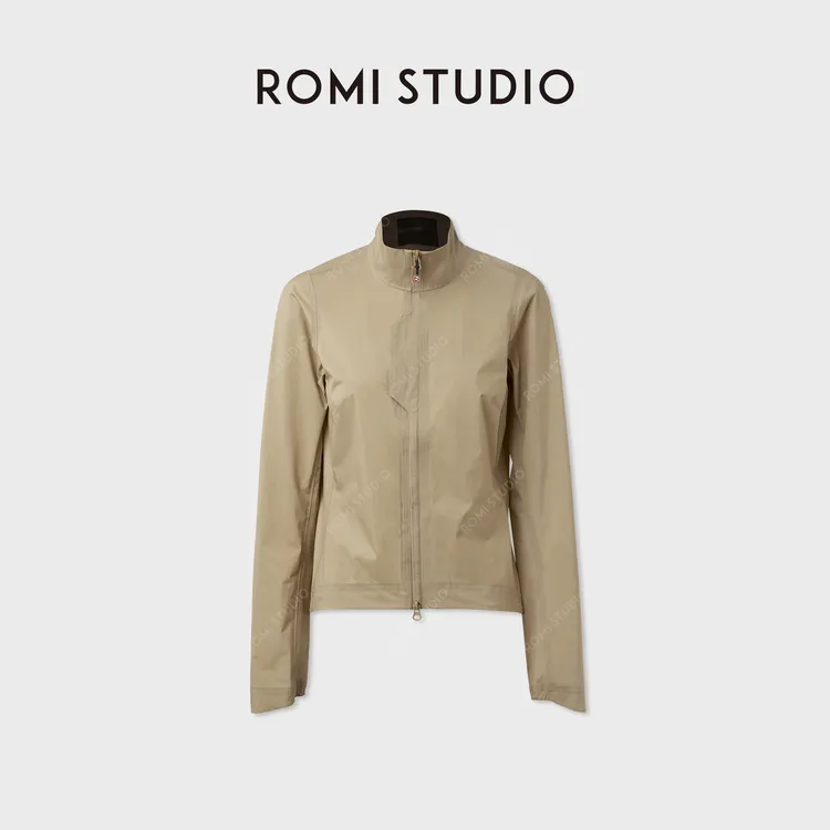 ROMI STUDIO羽量级洋气双线格亲肤耐磨户外外套RWCAWD5384