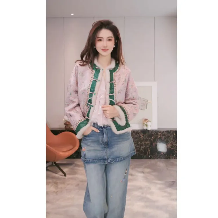 yiyiya.Guo艺艺吖【千金归来】非遗典藏级盘扣外套+马甲080280SS52