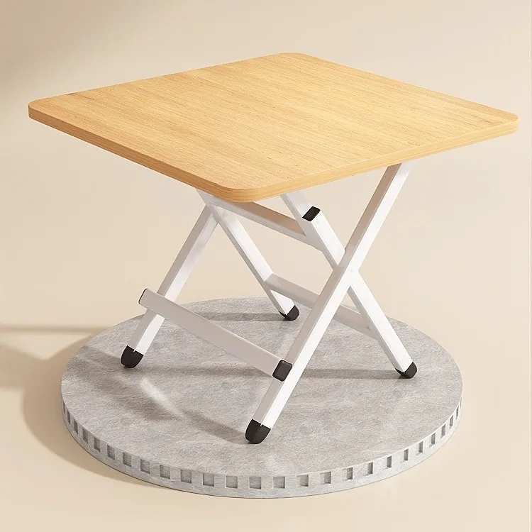 可折叠餐桌便携式户外摆摊小桌子小户型出租屋简易家用吃饭小圆桌