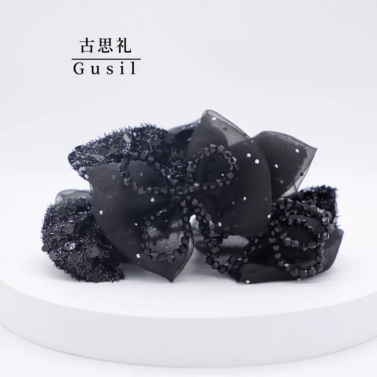 【巴黎王妃 白月光】轻奢优雅星空气质11cm抓夹GS6319-HS