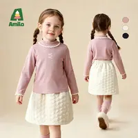 啊咪啦Amila2025年新款冬季中性打底T恤XD5TX507