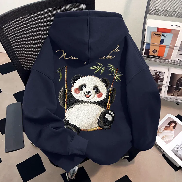 WASSUP HSUBE设计感美式潮流连帽卫衣青少年秋季新款慵懒重磅上衣