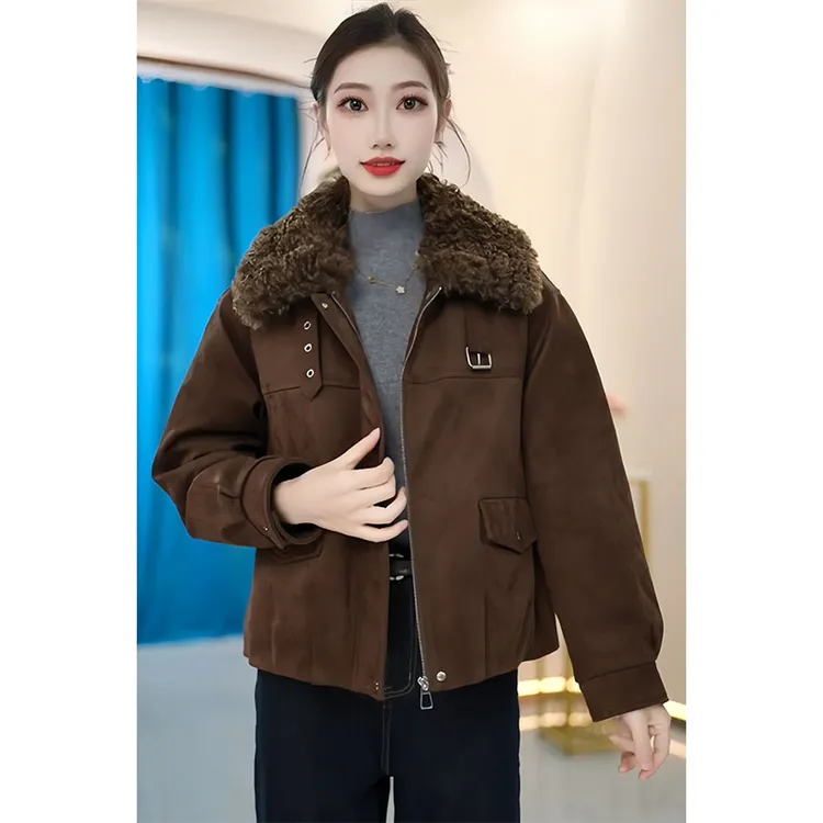 【KL-Qmm33】2025年新款白鸭绒休闲保暖时尚翻领羽绒服外套