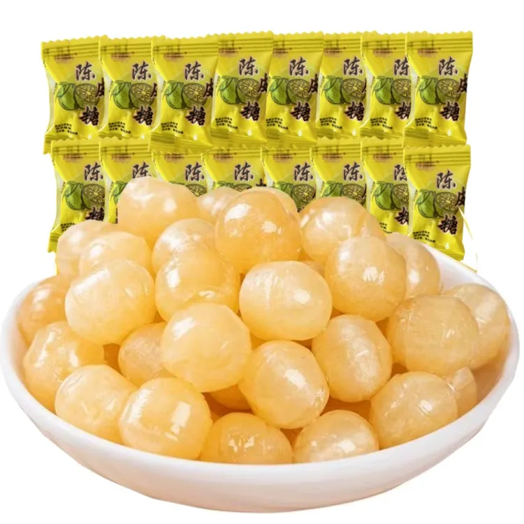 陈皮糖话梅糖水果橙皮酸甜硬糖果散装前台招待8090后怀旧零食喜糖