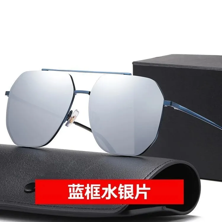 新款偏光太阳镜男士开车专用钓鱼眼镜防紫外线墨镜时尚潮流太阳镜