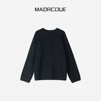MADRCOUE 圆领慵懒感百搭长袖毛衣662330