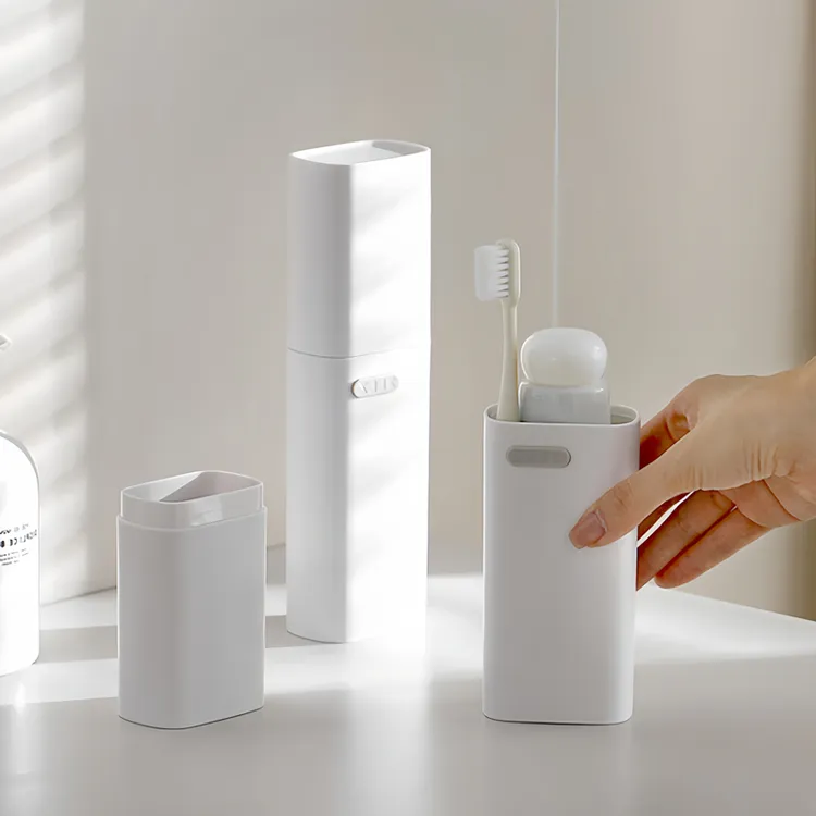 旅行漱口杯便携式外出旅游出差牙刷牙膏收纳盒牙具盒刷牙杯子