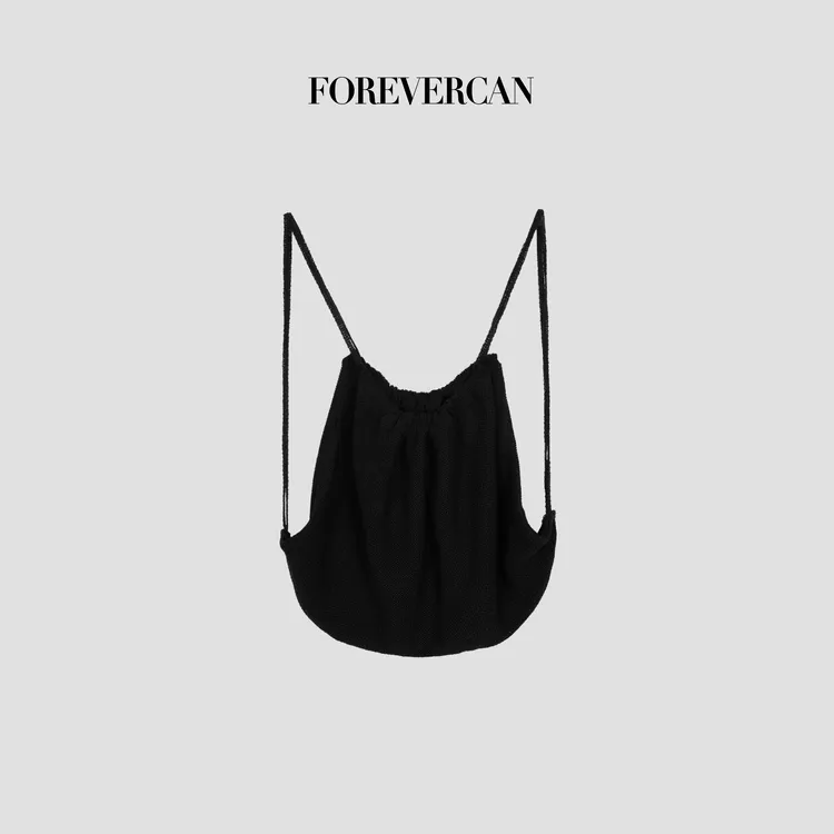 FOREVERCAN【新品彩蛋】黑色双肩背包包 MY10016