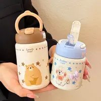 迷你保温杯女生高颜值吸管杯316不锈钢小水杯学生便携可爱口袋杯