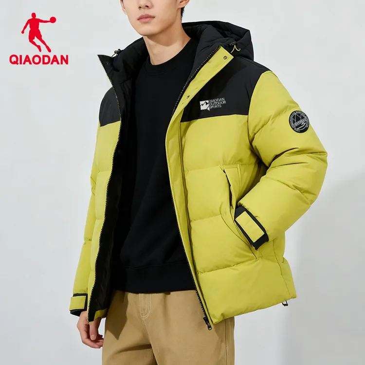 乔丹羽绒服男2025冬季新款加厚保暖外套防泼水防风户外登山运动服