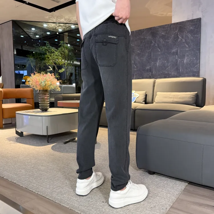 9677春夏新款男士宽松版型休闲裤