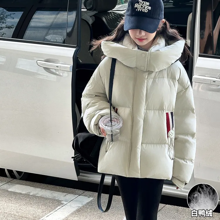 儿童羽绒服冬装女童加厚外套冬季2025新款女孩保暖洋气时髦上衣潮