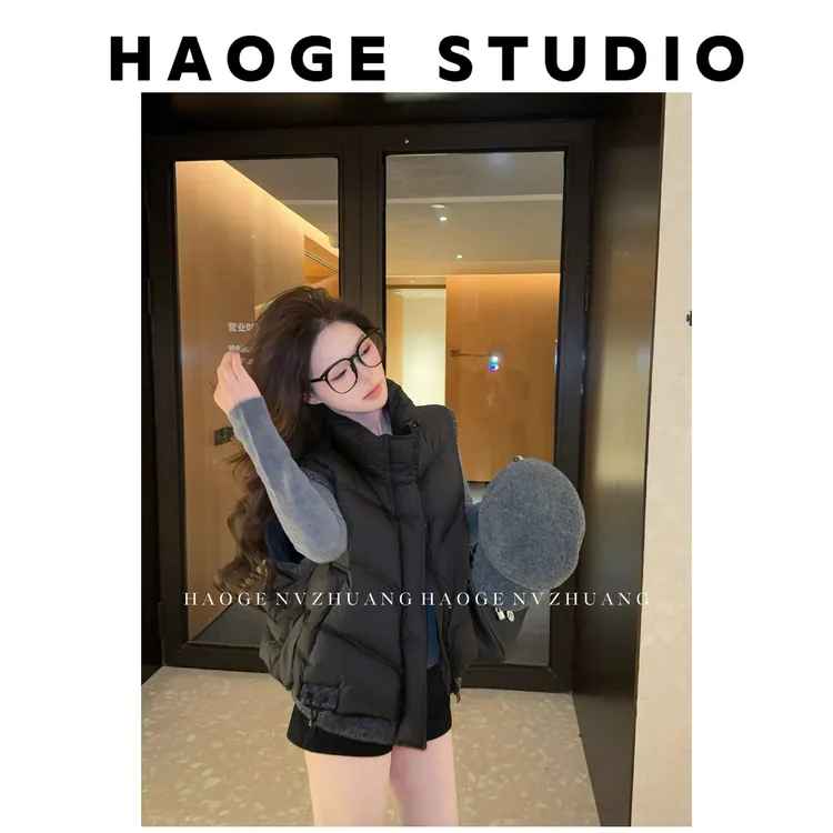 浩哥严选●北欧暖冬HGQ5YRF4154A羽绒服预短款时尚设计感小众百搭
