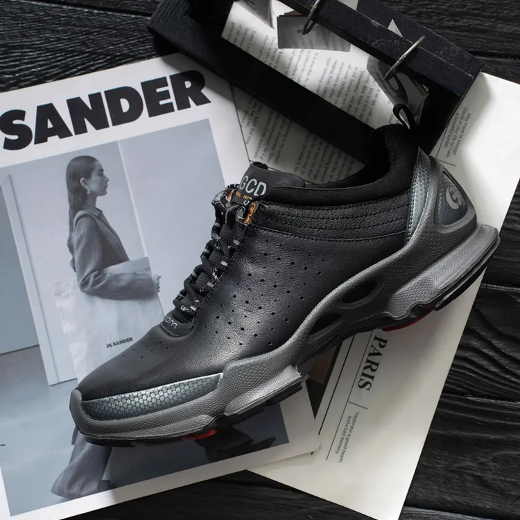 【大经典15周年-新款合集】连帮注塑休闲运动户外时尚皮鞋纪念健步