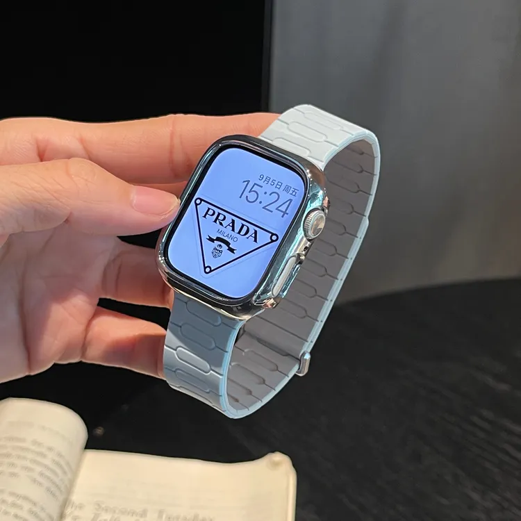 表带哥表带哥适用iwatchs10升级款s8s9工字磁吸回环表带智能配件