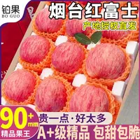 正宗山东烟台红富士苹果栖霞10斤时令水果当季新鲜整箱特产一级大