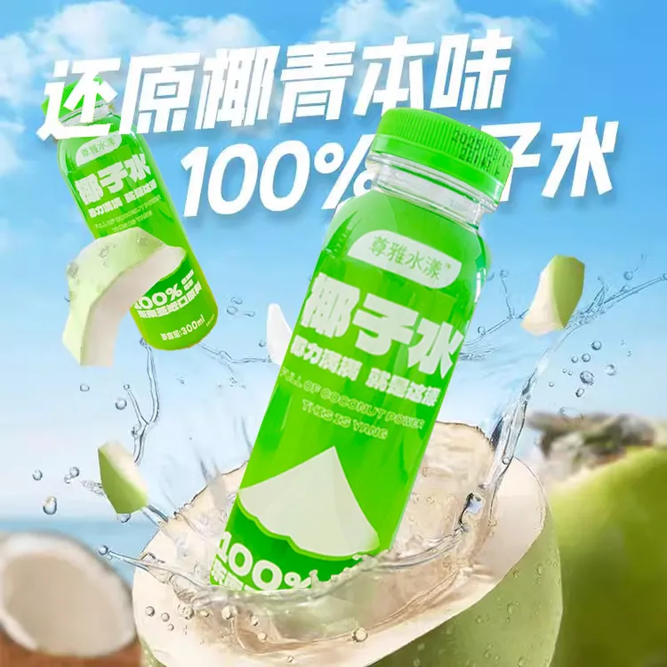 【明年3月到期】尊雅水漾鲜椰子水300ml*15瓶