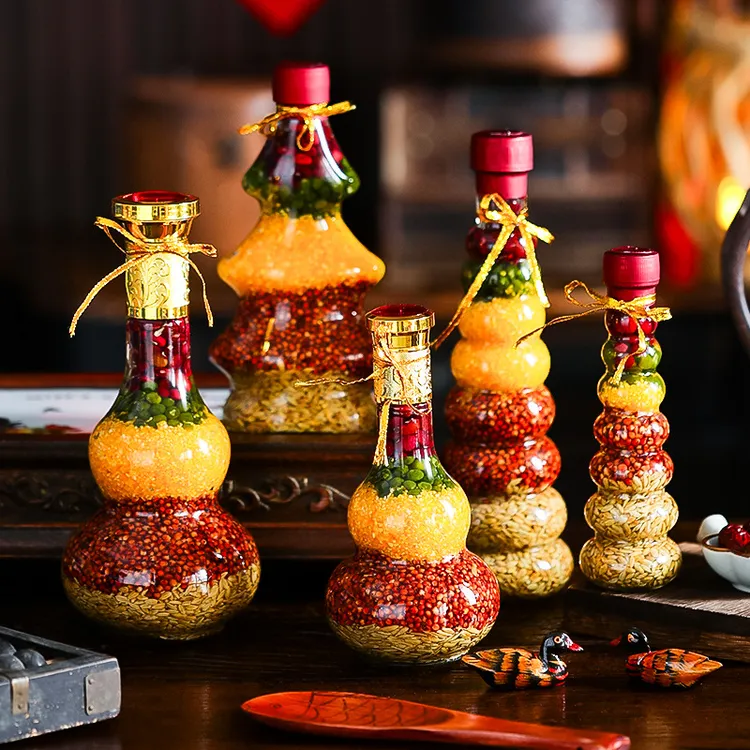 乔迁之喜装饰五谷丰登摆件新款搬家入宅仪式布置用品新房礼物