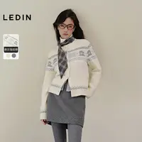 乐町费尔岛愈兔针织开衫2519