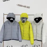 大牙女装- 237 两面穿AB面休闲连帽棉服