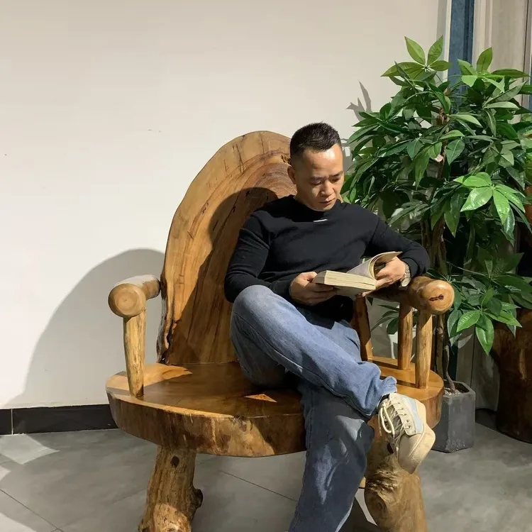 香樟木大靠椅主人椅靠山椅总统椅