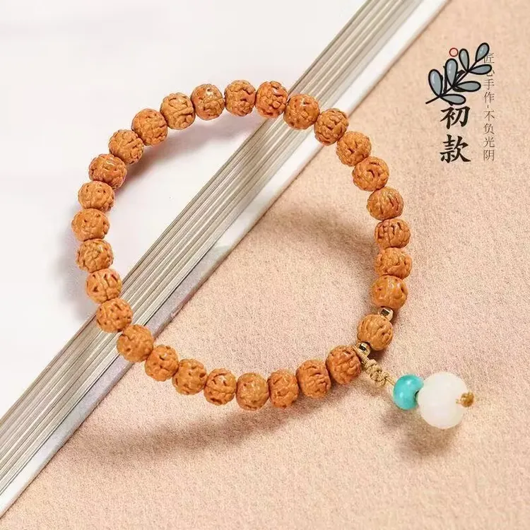 小金刚情侣盘玩文玩手串女款单圈佛珠盘玩珠子