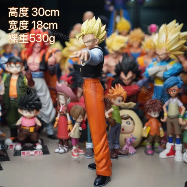 【VF厂现货实拍】30cm 休闲服悟饭 手办模型摆件